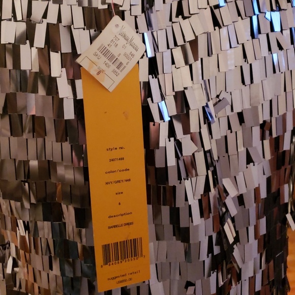NWT w defects Tory Burch Sequin Dress - $850 - Picture 3 of 7